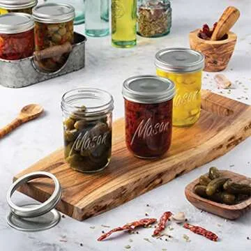 Paksh Novelty Mason Jars - Versatile Food Storage Solutions