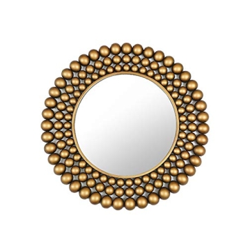Elegant Antique Round Makeup Mirror for Any Room