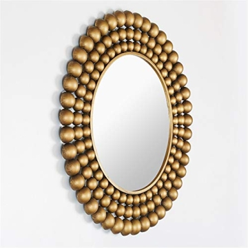 Elegant Antique Round Makeup Mirror for Any Room