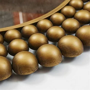 Elegant Antique Round Makeup Mirror for Any Room