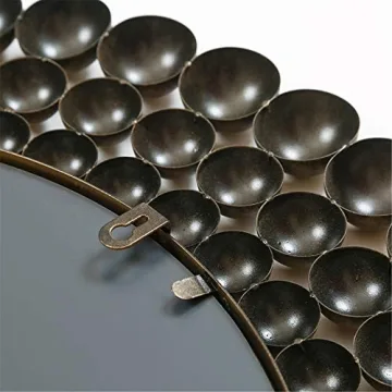 Elegant Antique Round Makeup Mirror for Any Room