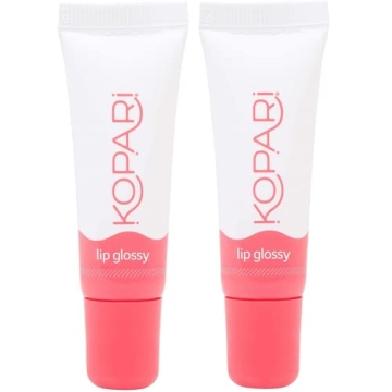 Kopari Coconut Lip Glossy Clear - Organic Hydrating Lip Gloss