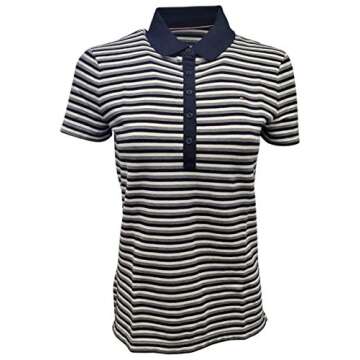 Tommy Hilfiger Women's Classic Fit Logo Polo T-Shirt