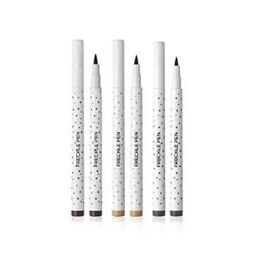 MAEPEOR Freckle Pen Natural Faux Freckles Makeup Pen Waterproof Longlasting Soft Dot Sopt Pen Create...