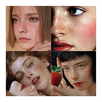 MAEPEOR Freckle Pen Natural Faux Freckles Makeup Pen Waterproof Longlasting Soft Dot Sopt Pen Create Natural Sunkissed Skin for Beginners or Professional (Light Brown)