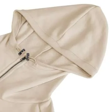 Plustrong Womens Half Zip Hoodies Casual Long Sleeve Cropped Sweatshirts Quarter Zip Pullover (Pink,L)