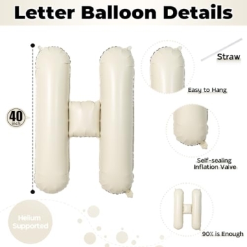 40 Inch Oh Baby Balloons for Stylish Baby Showers