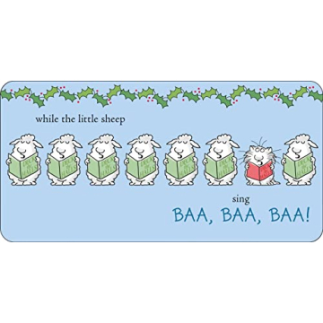 Festive Board Book Moo Baa Fa La La La La for Toddlers