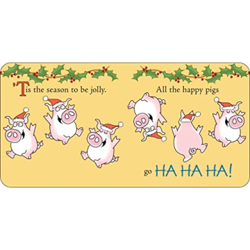 Festive Board Book Moo Baa Fa La La La La for Toddlers