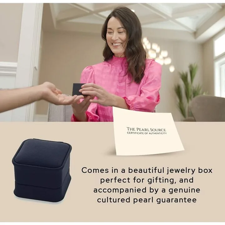 Tahitian Pearls 14k Gold Leverback Earrings