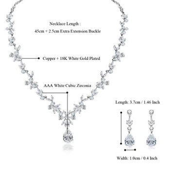 Elegant HADSKISS Jewelry Set for Weddings and Celebrations