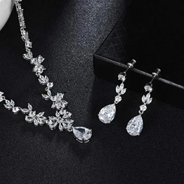 Elegant HADSKISS Jewelry Set for Weddings and Celebrations