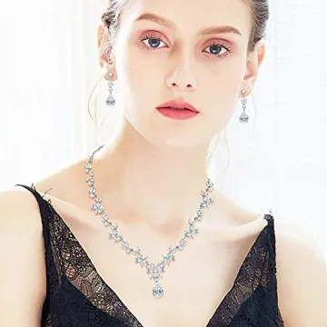 Elegant HADSKISS Jewelry Set for Weddings and Celebrations