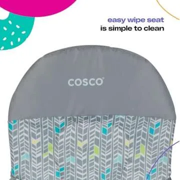 Cosco Kids Highchair - Portable & Easy-to-Clean Design