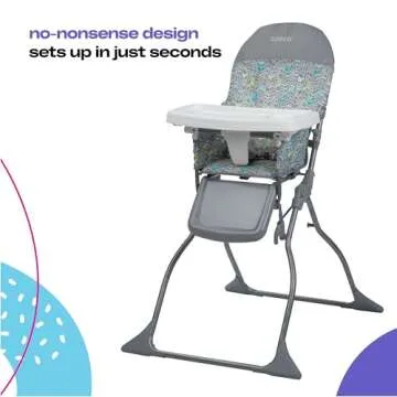Cosco Kids Highchair - Portable & Easy-to-Clean Design