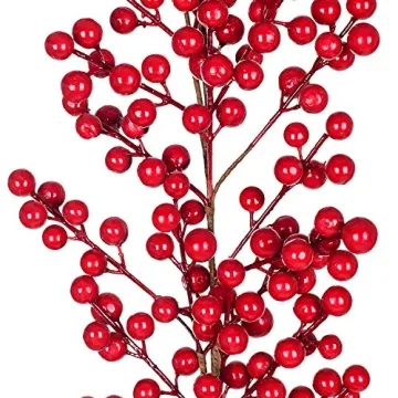 Artiflr 6FT Christmas Berry Garland for Festive Decor