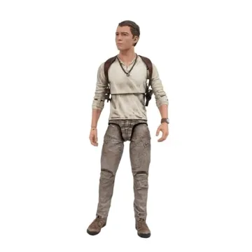 Diamond Select Toys Uncharted Nathan Drake Action Figure 7 inches