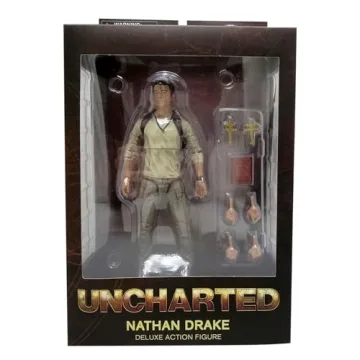 Diamond Select Toys Uncharted Nathan Drake Action Figure 7 inches