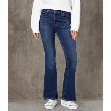 Levi's Women's 726 High Rise Flare Jeans (Also Available in Plus)