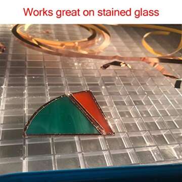 Zehhe Copper Foil Tape with Double-Sided Conductive (1/4inch X 21.8yards)- EMI Shielding,Stained Glass,Soldering,Electrical Repairs,Slug Repellent,Paper Circuits,Grounding (1/4inch)