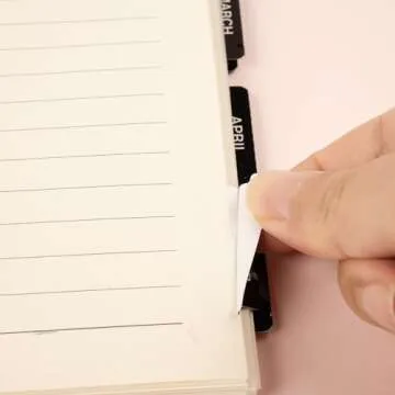 Laminated Monthly Planner Stickers for Easy Organization