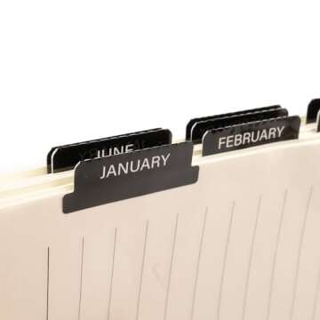 Laminated Monthly Planner Stickers for Easy Organization