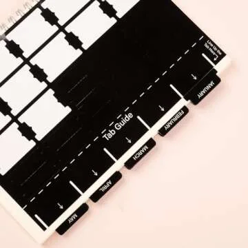 Laminated Monthly Planner Stickers for Easy Organization