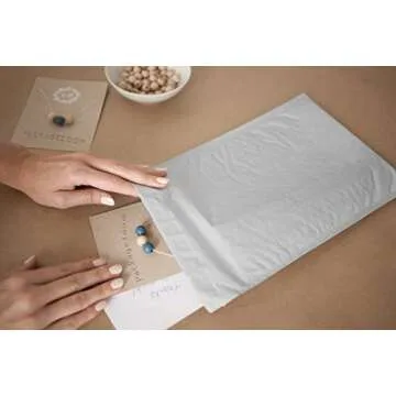 Durable 9.5x14.5 Poly Bubble Mailers - 100 Pack