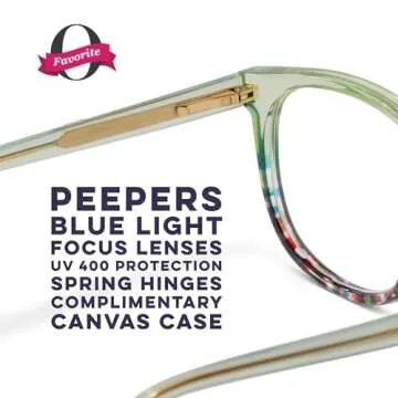 Stylish Blue Light Blocking Reading Glasses for Women