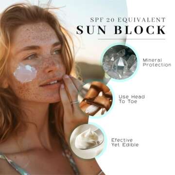 Vanman's - Zinc and Tallow Sunscreen - Water Resistant 20 SPF Beef Tallow Sunscreen with Olive Oil, Beeswax - Mineral Sunscreen with Non-Nano Minerals - 2.5 ounce