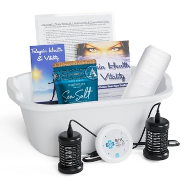 Transform Your Wellness Routine with Ionic Foot Bath Detox Machine - Complete Kit for Relaxation and...