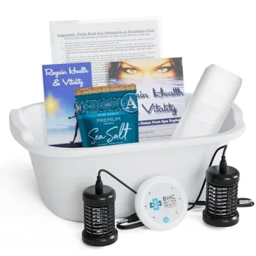 Transform Your Wellness Routine with Ionic Foot Bath Detox Machine - Complete Kit for Relaxation and...