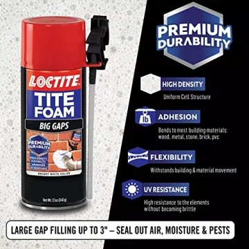 Loctite Tite Foam Big Gaps Spray Foam Sealant - 12 oz Can