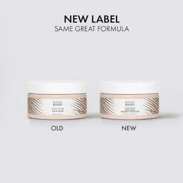 BONDIBOOST Rapid Repair Mask 8.45 fl oz - 10-Minute Deep Conditioning + Strand Strengthening Reparative Mask - Restore Dry Damaged Hair + Reduce Breakage - Vegan/Cruelty-Free - Australian Made