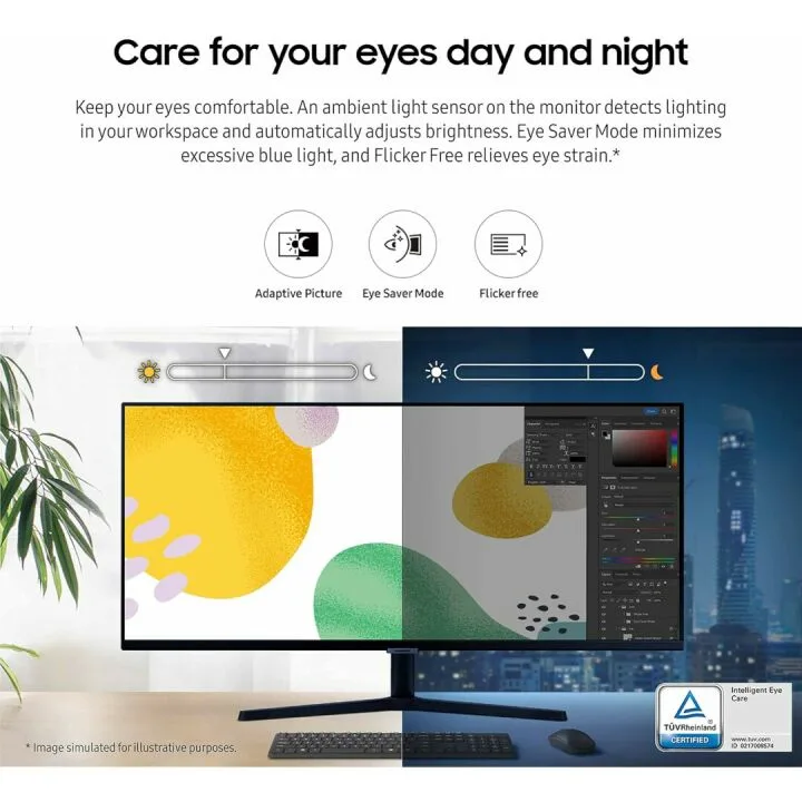 SAMSUNG 34" ViewFinity Ultra-WQHD Monitor - 100Hz