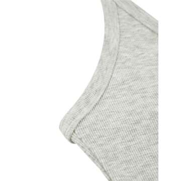 iGENJUN Women's V-Neck Ribbed Summer Tank Tops