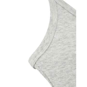 iGENJUN Women's V-Neck Ribbed Summer Tank Tops