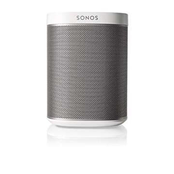 Sonos Play:1 Compact Wireless Speaker for Streaming Music. Compatible with Alexa. (White) (Renewed)