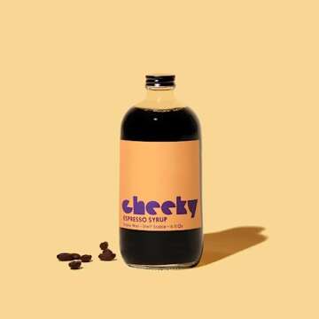 Cheeky Cocktails | Premium Syrups & Juices (Espresso Syrup, 16 Fl Oz (Pack of 1))