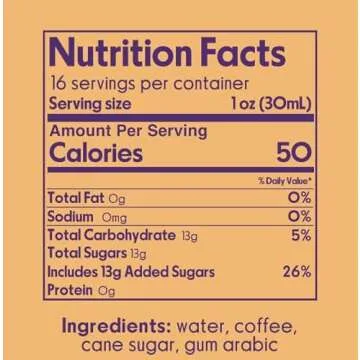 Cheeky Cocktails | Premium Syrups & Juices (Espresso Syrup, 16 Fl Oz (Pack of 1))