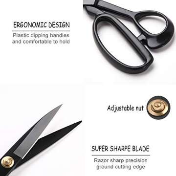 Professional Tailor Scissors for All Cutting Needs