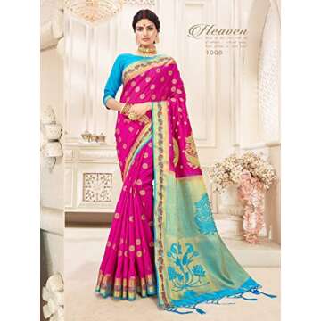 Elina Fashion Banarasi Art Silk Saree - Elegant Ethnic Wear for Women