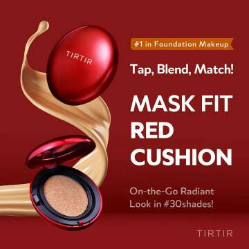 TIRTIR Red Cushion Foundation for Glass Skin and Coverage