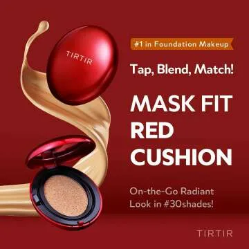 TIRTIR Red Cushion Foundation for Glass Skin and Coverage