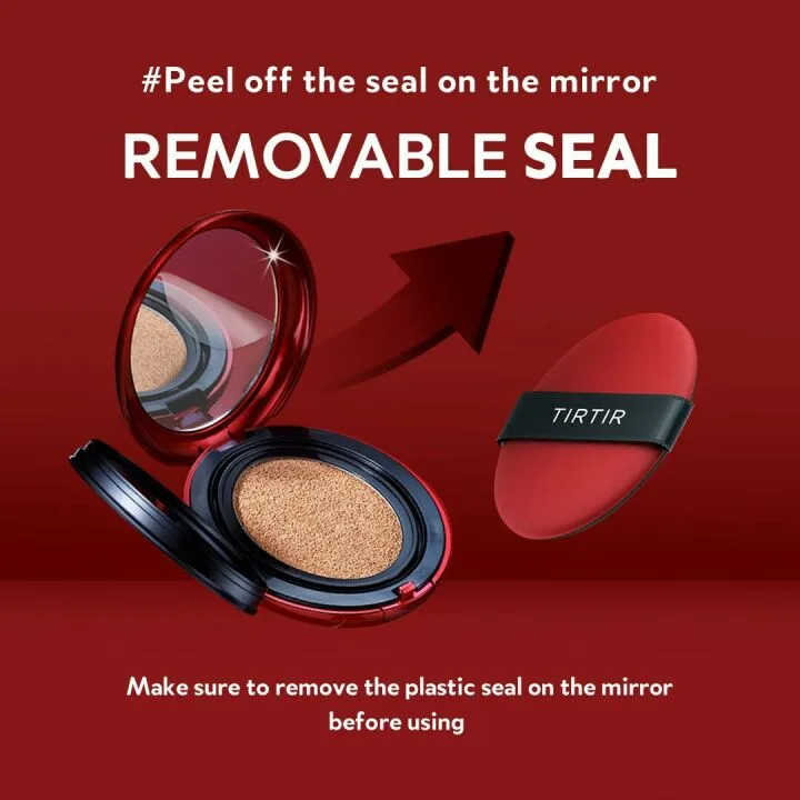 TIRTIR Red Cushion Foundation for Glass Skin and Coverage