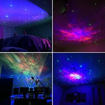 SEVEYEE Mini Astronaut Galaxy Projector Night Light Remote