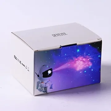 SEVEYEE Mini Astronaut Galaxy Projector Night Light Remote