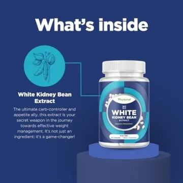 Extra Strength White Kidney Bean Extract for Weight Loss Support