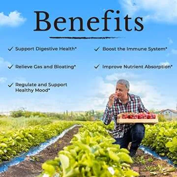 VITALITOWN Probiotics 120 Billion CFUs | 36 Strains, with Prebiotics & Digestive Enzymes for Men Women | Shelf Stable | Digestive Health & Immune Support | Vegan, Non-GMO | 30 Delayed Release Veg Caps