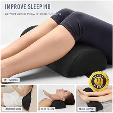 Tusscle Lumbar Support Pillow for Office and Car Use